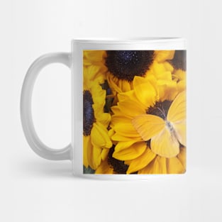 Beautiful Unique Yellow butterfly Mug